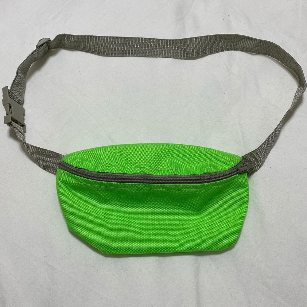 Lime green unbranded Fanny pack!